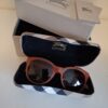 20260219_101432 Burberry oranje zonnebril met doos