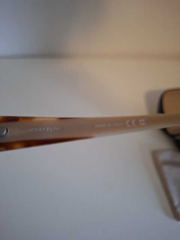 CHANEL leesbril in havana print met originele koker