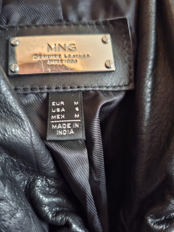 20260219_102146 MNG zwarte leren bikerjack - maat M