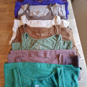 Topjes pakket diverse merken 9 stuks maat S dames