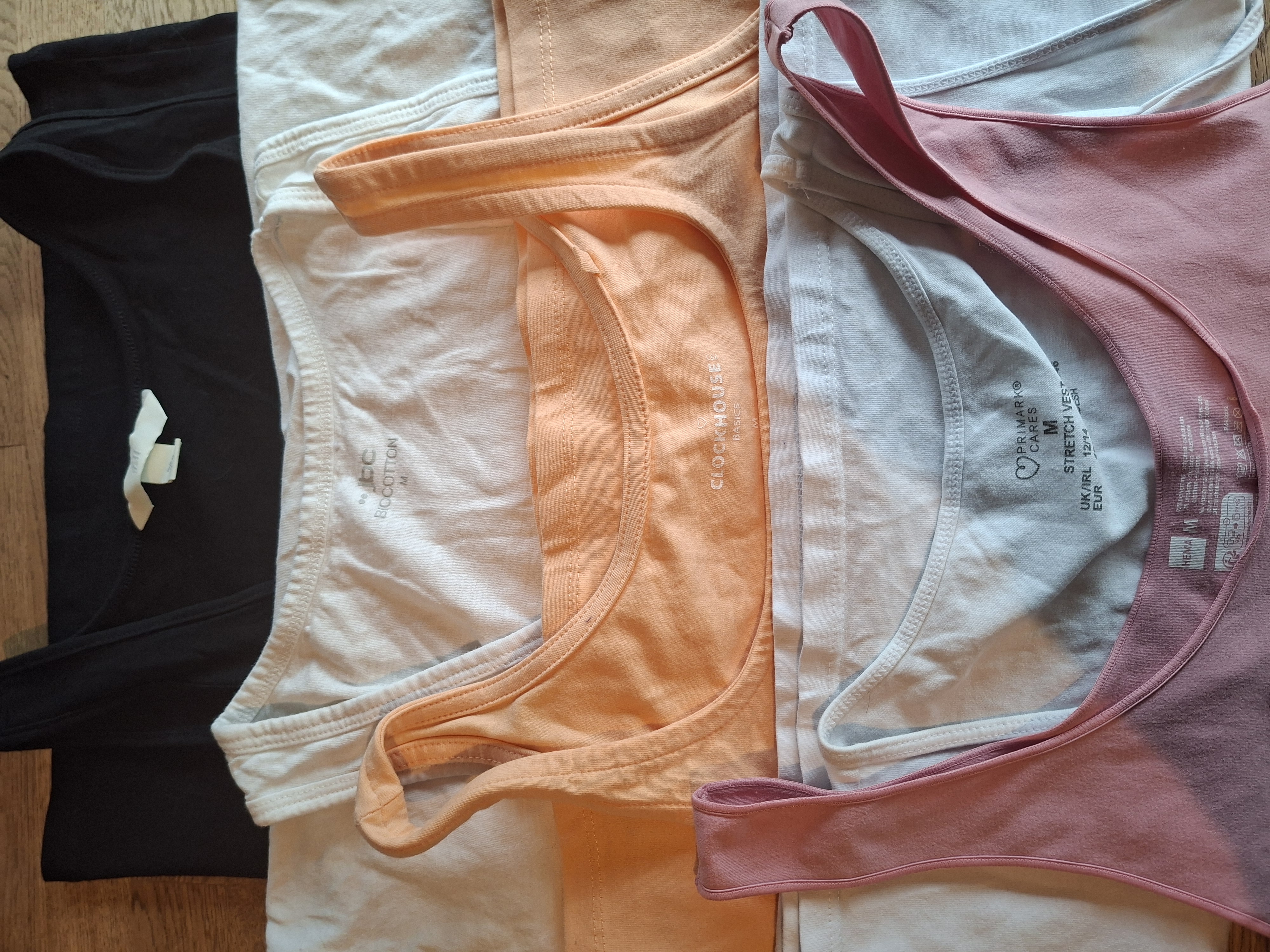 Topjes pakket diverse merken 5 stuks maat M dames