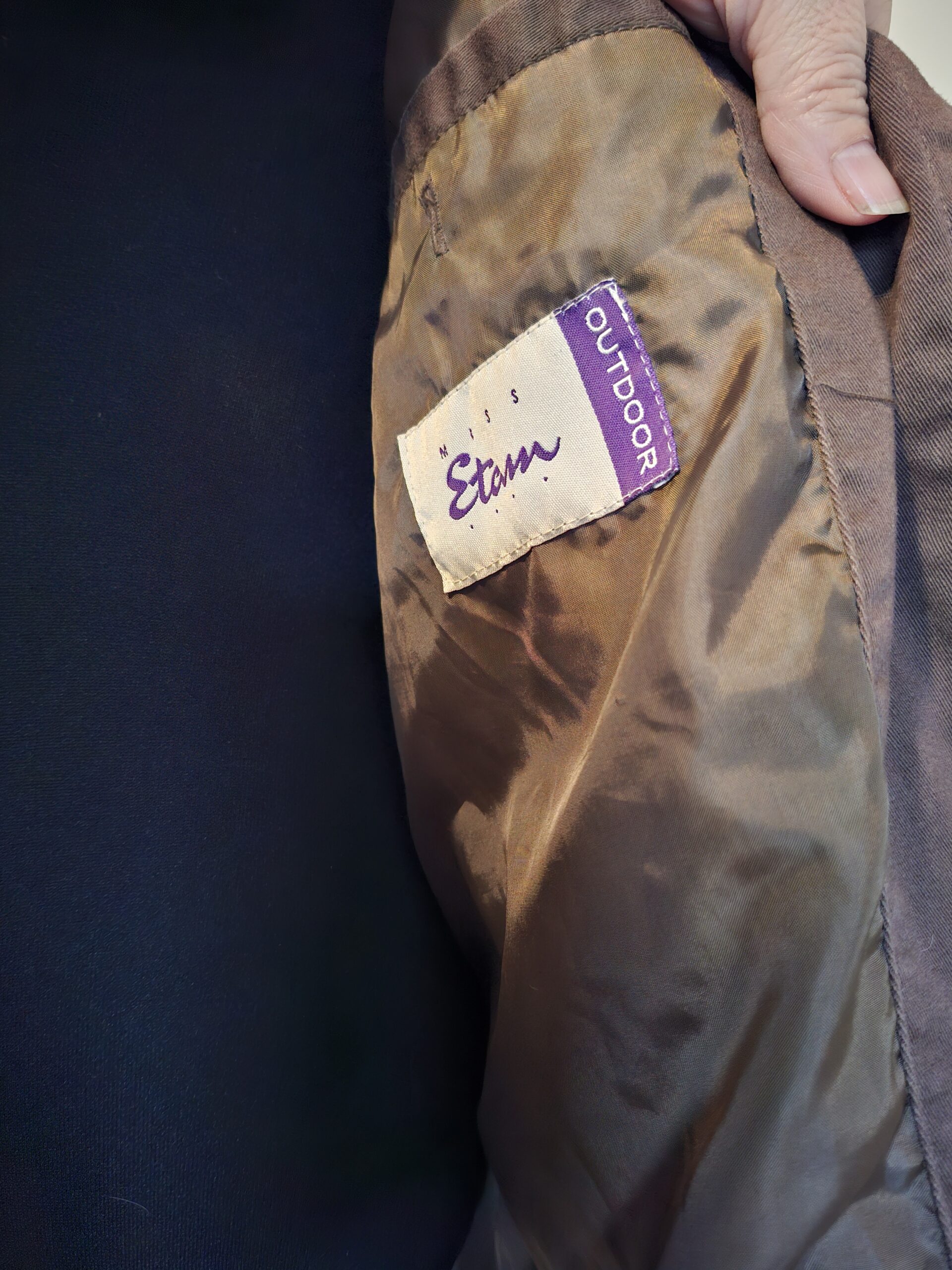 Etam Outdoor trenchcoat - Bruin - Maat XXL