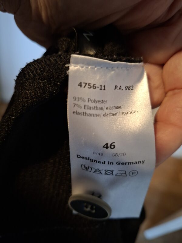 20260222_110012 Sommermann blazer met structuurstof - Zwart