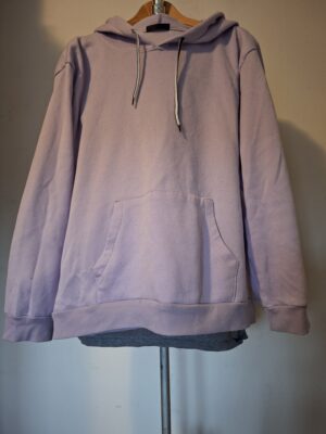 Hoodie met capuchon - Lila - Maat 50/52