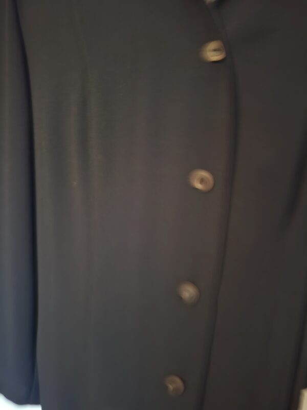 Rio lange blouse met kraag - Donkerblauw - Maat 46