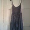 Donkergrijs zomerjurkje maat M