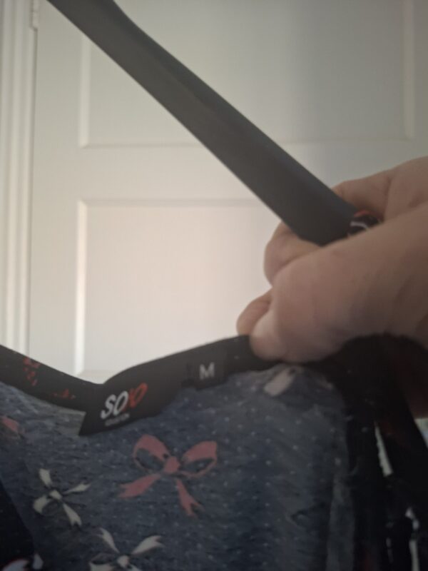 SOHO Collection jurk met strikjesprint maat M