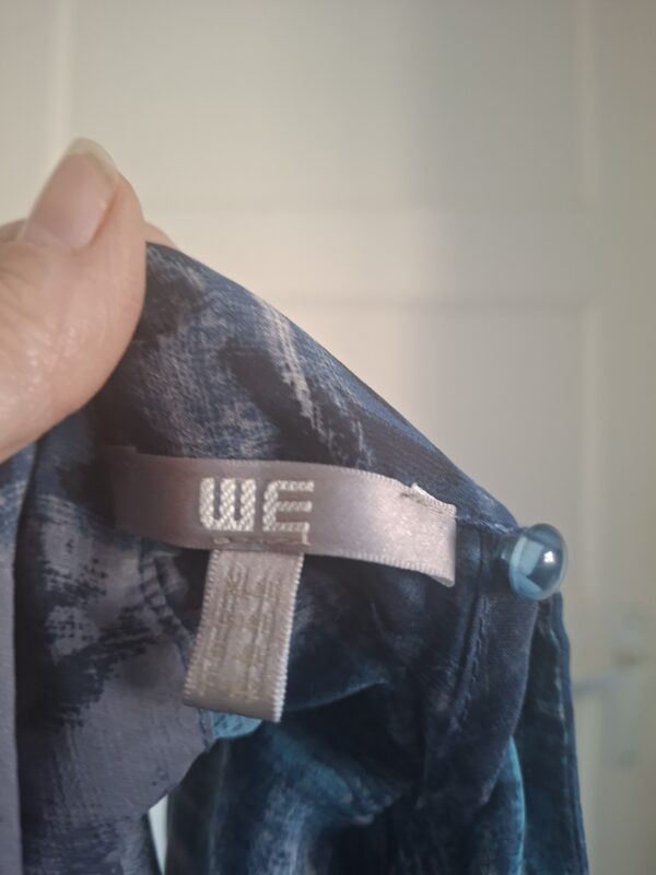 WE feestelijke haltertop met sjaalkraag maat M