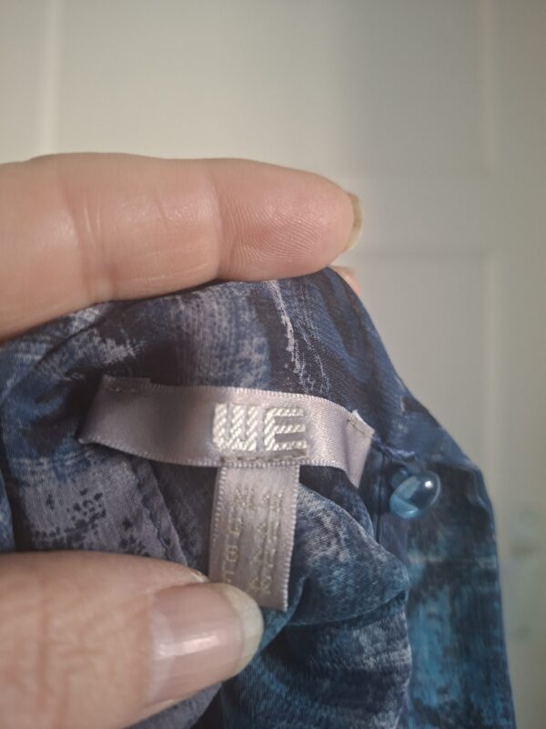 WE feestelijke haltertop met sjaalkraag maat M