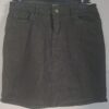 Esprit donkergroen denim minirok maat 28 (S/M)