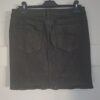 Esprit donkergroen denim minirok maat 28 (S/M)