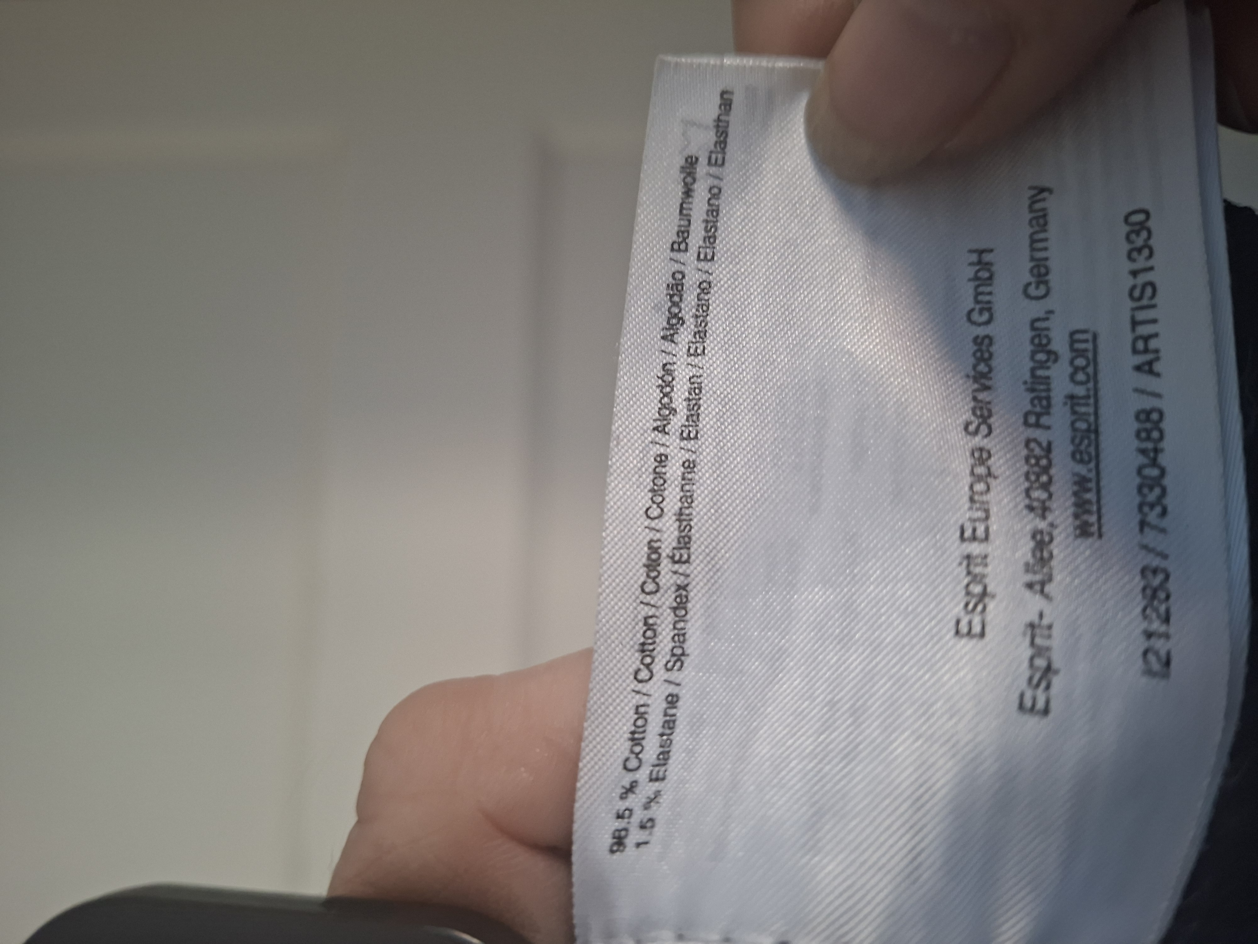 Esprit donkergroen denim minirok maat 28 (S/M)