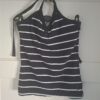 Esprit gestreepte haltertop maat M