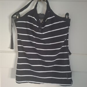 Esprit gestreepte haltertop maat M