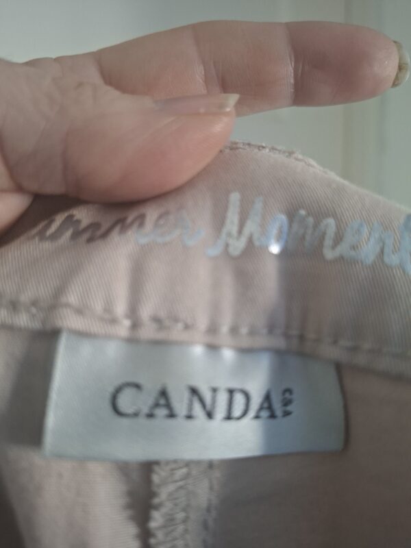 C&A (Canda) Korte broek Lichtroze/Beige Maat 48