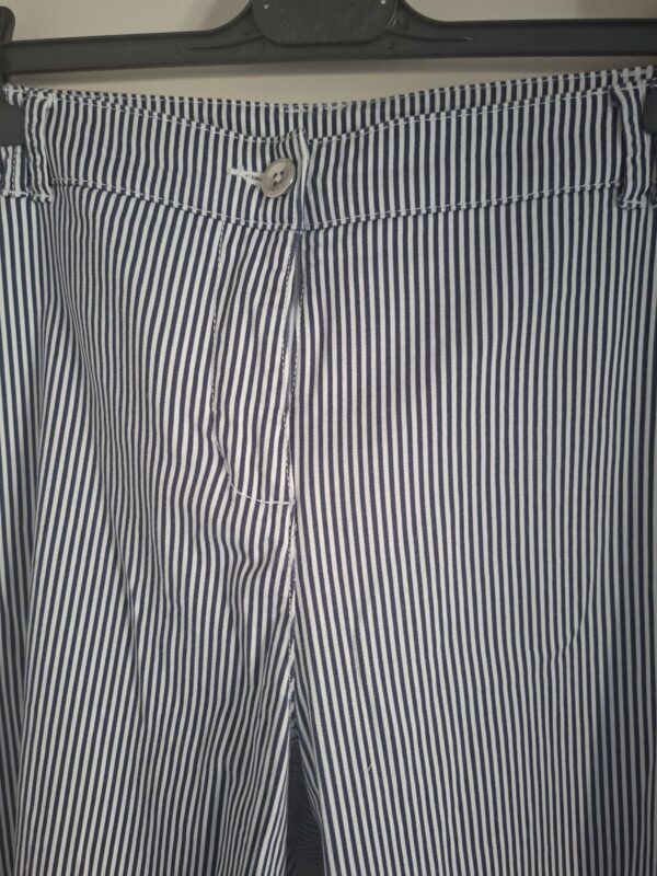 20260226_113559_001 C&A (Canda) Korte broek Gestreepte Blauw/Wit Maat 50