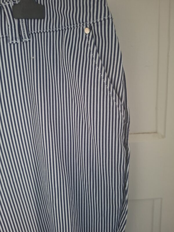 C&A (Canda) Korte broek Gestreepte Blauw/Wit Maat 50