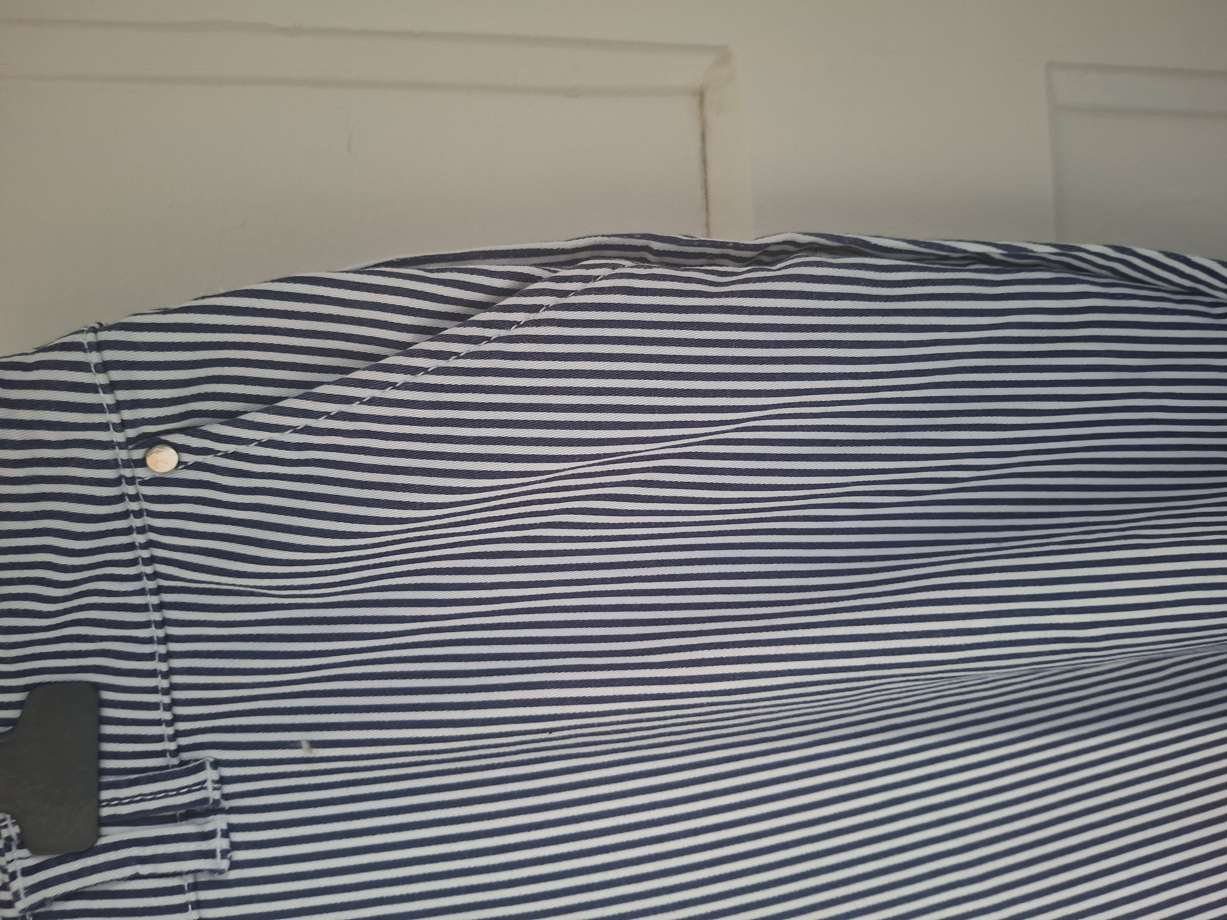 20260226_113602 C&A (Canda) Korte broek Gestreepte Blauw/Wit Maat 50