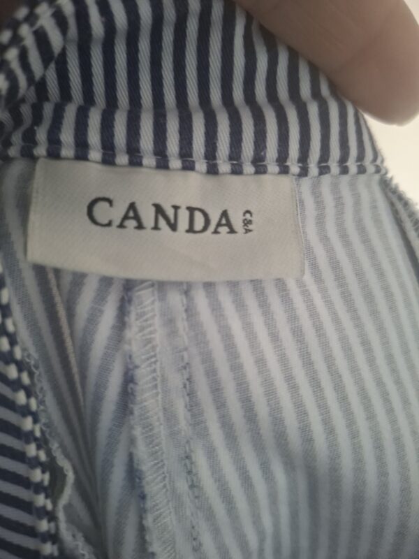 C&A (Canda) Korte broek Gestreepte Blauw/Wit Maat 50