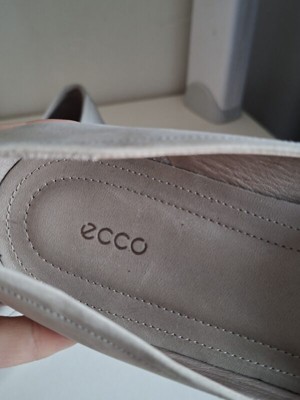 Ecco penny loafers - Lichtgrijs/beige - Maat 42