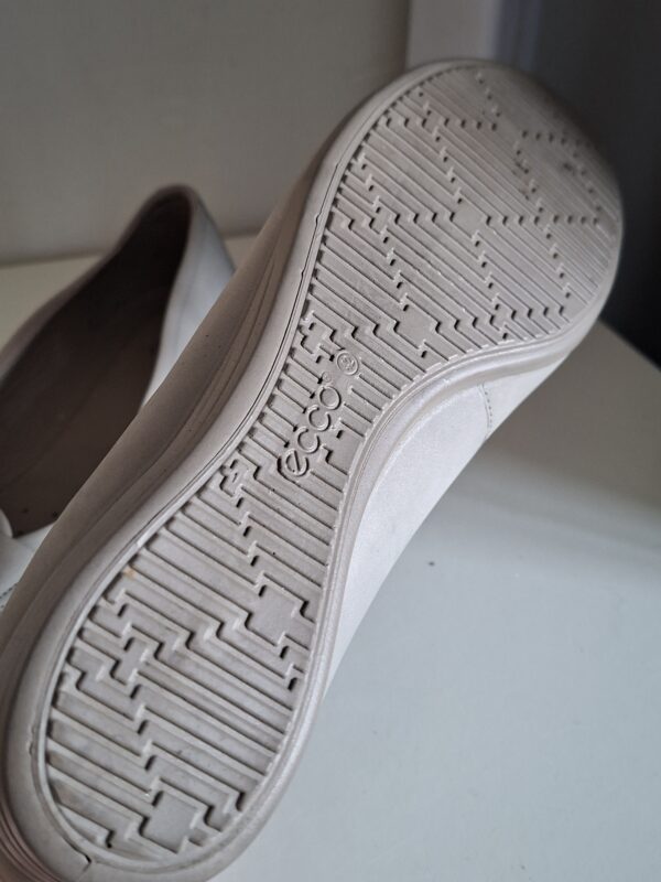 Ecco penny loafers - Lichtgrijs/beige - Maat 42