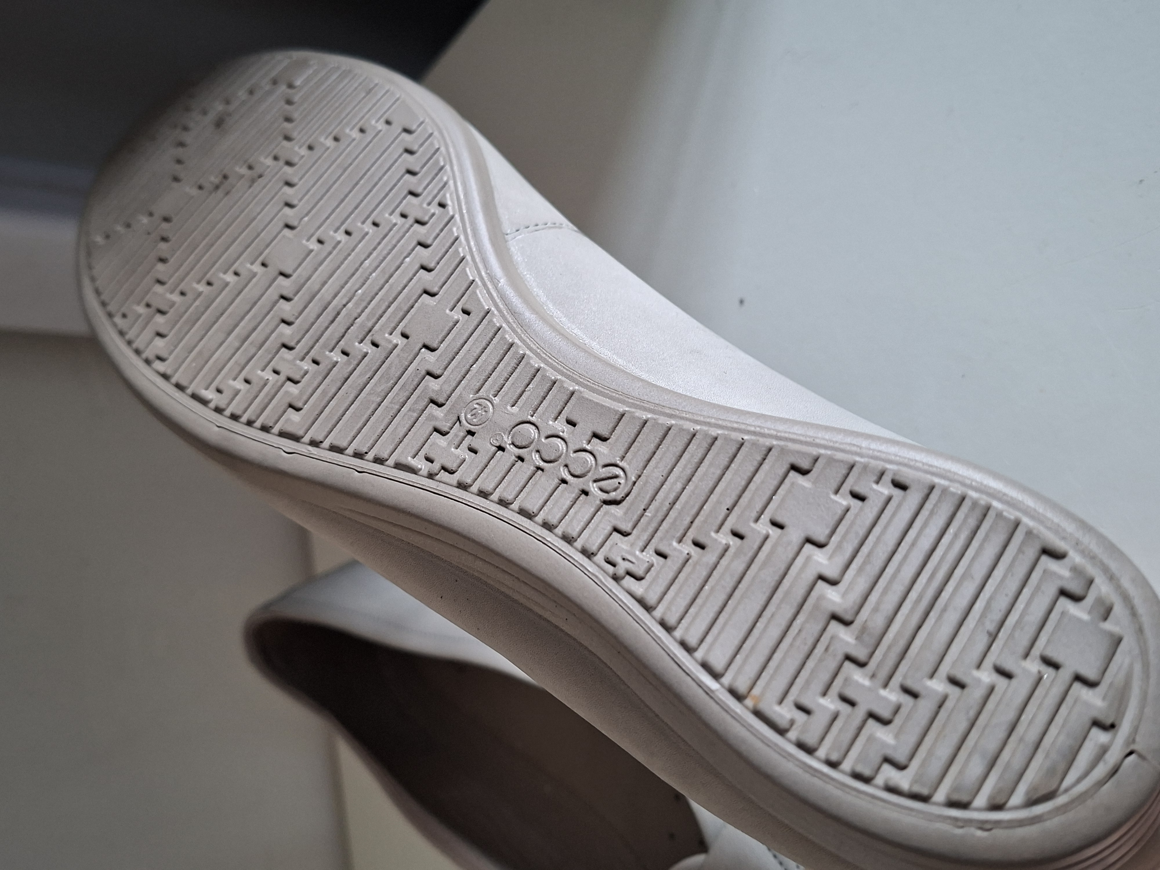 Ecco penny loafers - Lichtgrijs/beige - Maat 42