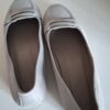 Ecco penny loafers - Lichtgrijs/beige - Maat 42
