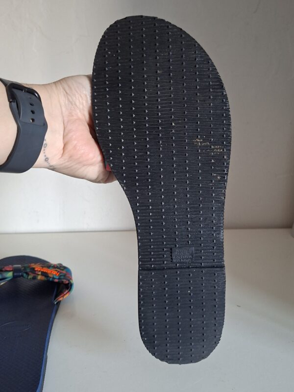 Havaianas You St Tropez slippers - Marineblauw met tropische strik