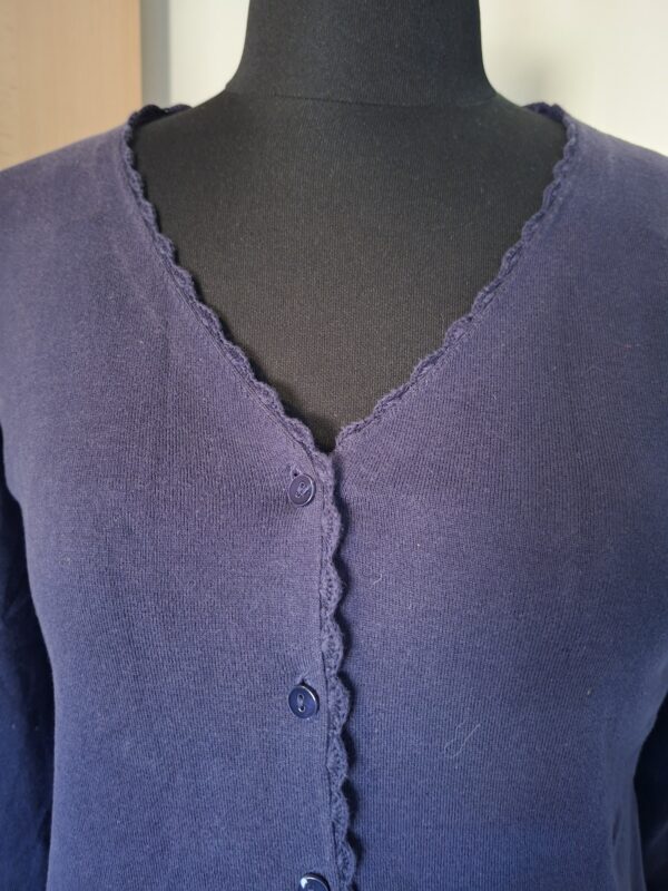 Terre Bleue vest donkerblauw maat 42