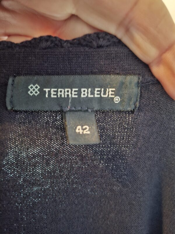 Terre Bleue vest donkerblauw maat 42