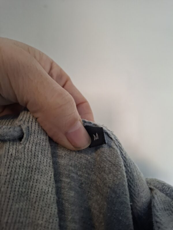 BL Fashion vest grijs met nepbont kraag maat L/XL