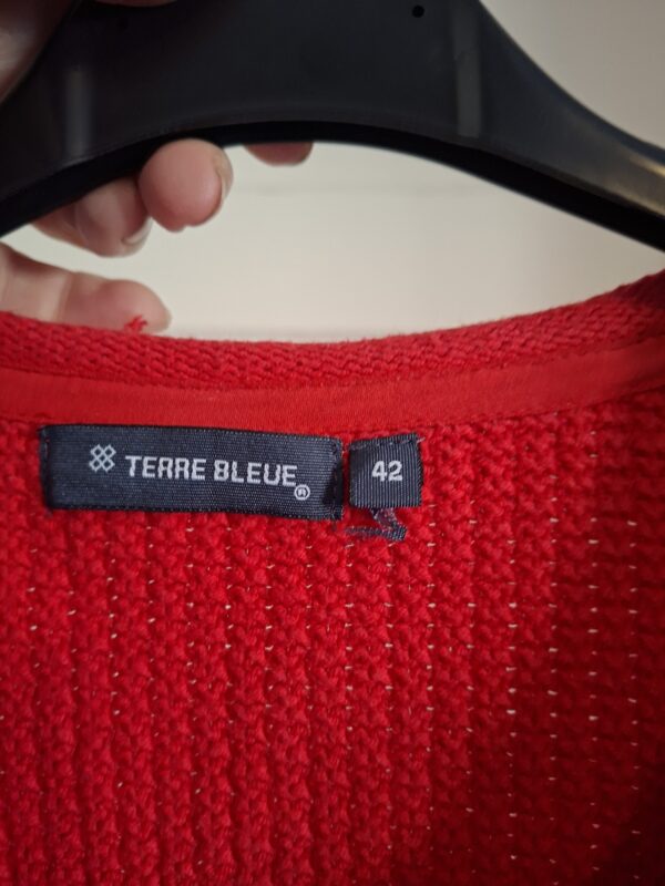 Terre Bleue vest rood maat 42