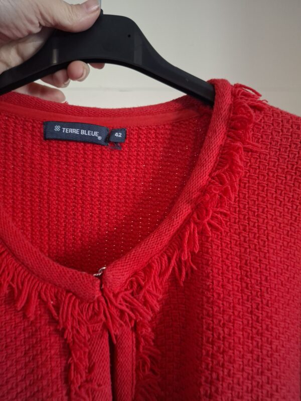 Terre Bleue vest rood maat 42