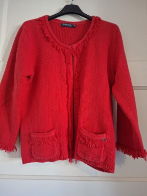 Terre Bleue vest rood maat 42