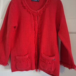 Terre Bleue vest rood maat 42