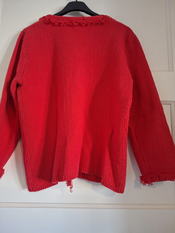 Terre Bleue vest rood maat 42