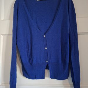 Nathalie Vleeschouwer cardigan kobaltblauw maat L (valt als M)