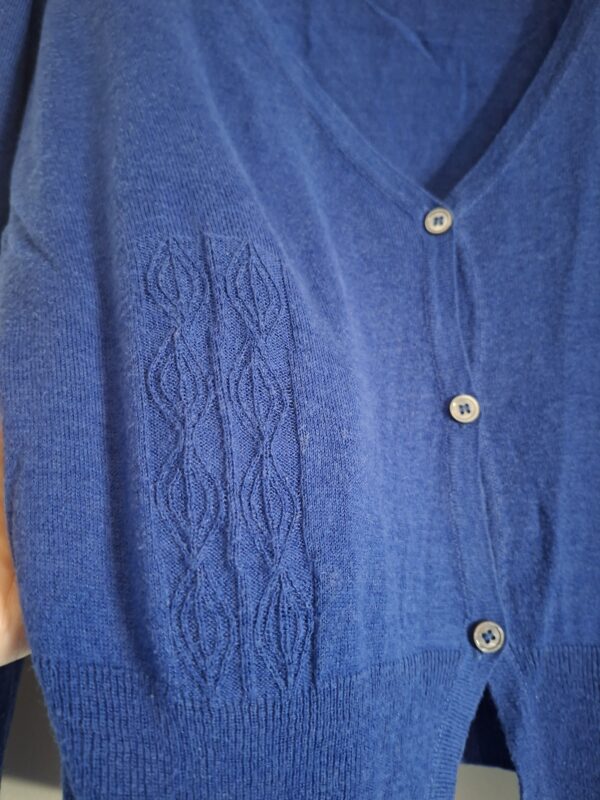 Nathalie Vleeschouwer cardigan kobaltblauw maat L (valt als M)