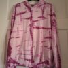 Gold & Silver Paris hoodie roze tie-dye maat M