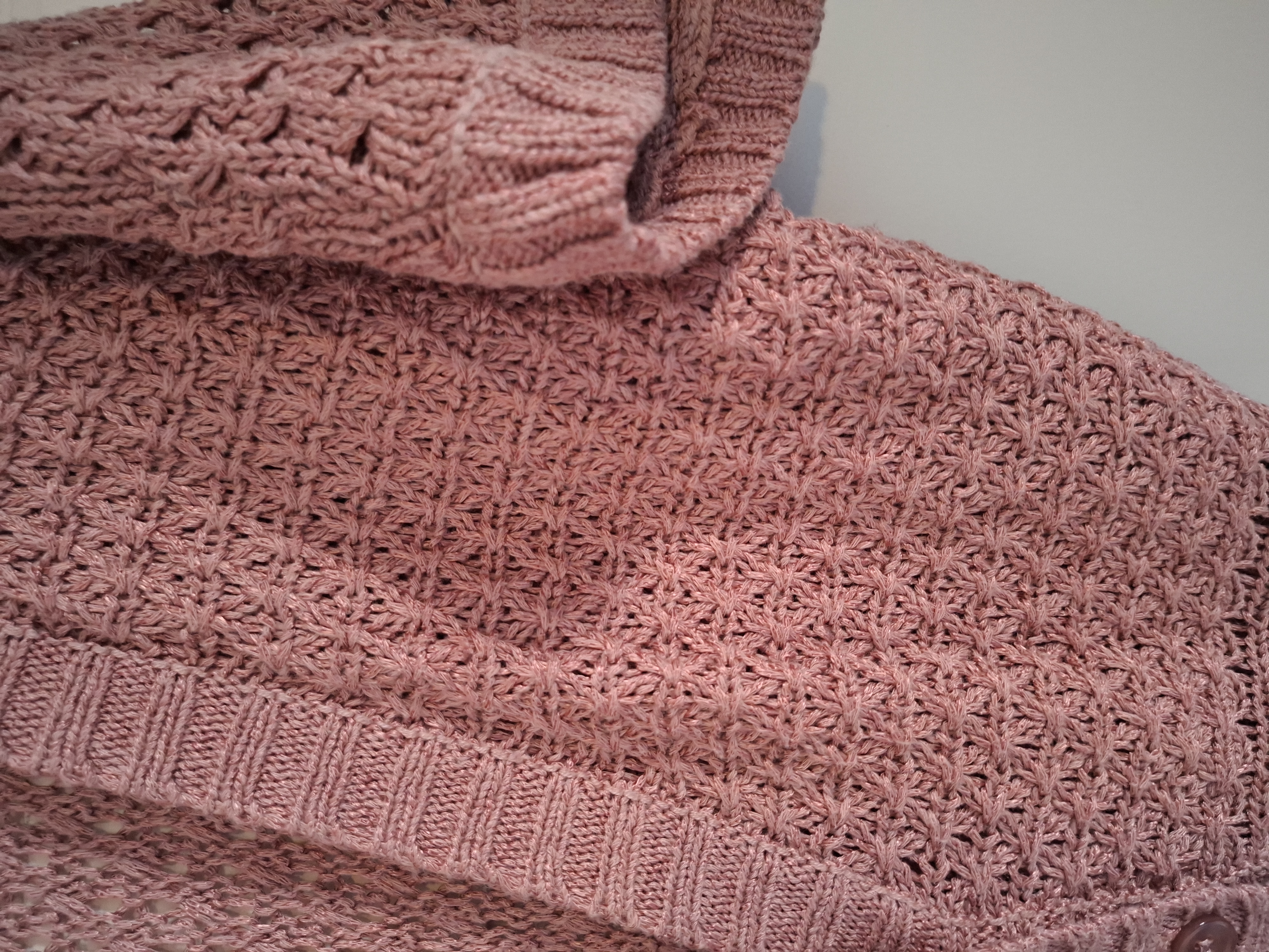 Bon'A Parte vest oud roze maat M