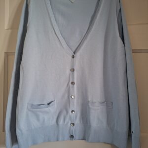 Tommy Hilfiger vest lichtblauw maat XXL (valt als M/L)