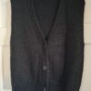 Vestje zonder mouwen zwart mohair maat M/L