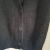 Vestje zonder mouwen zwart mohair maat M/L