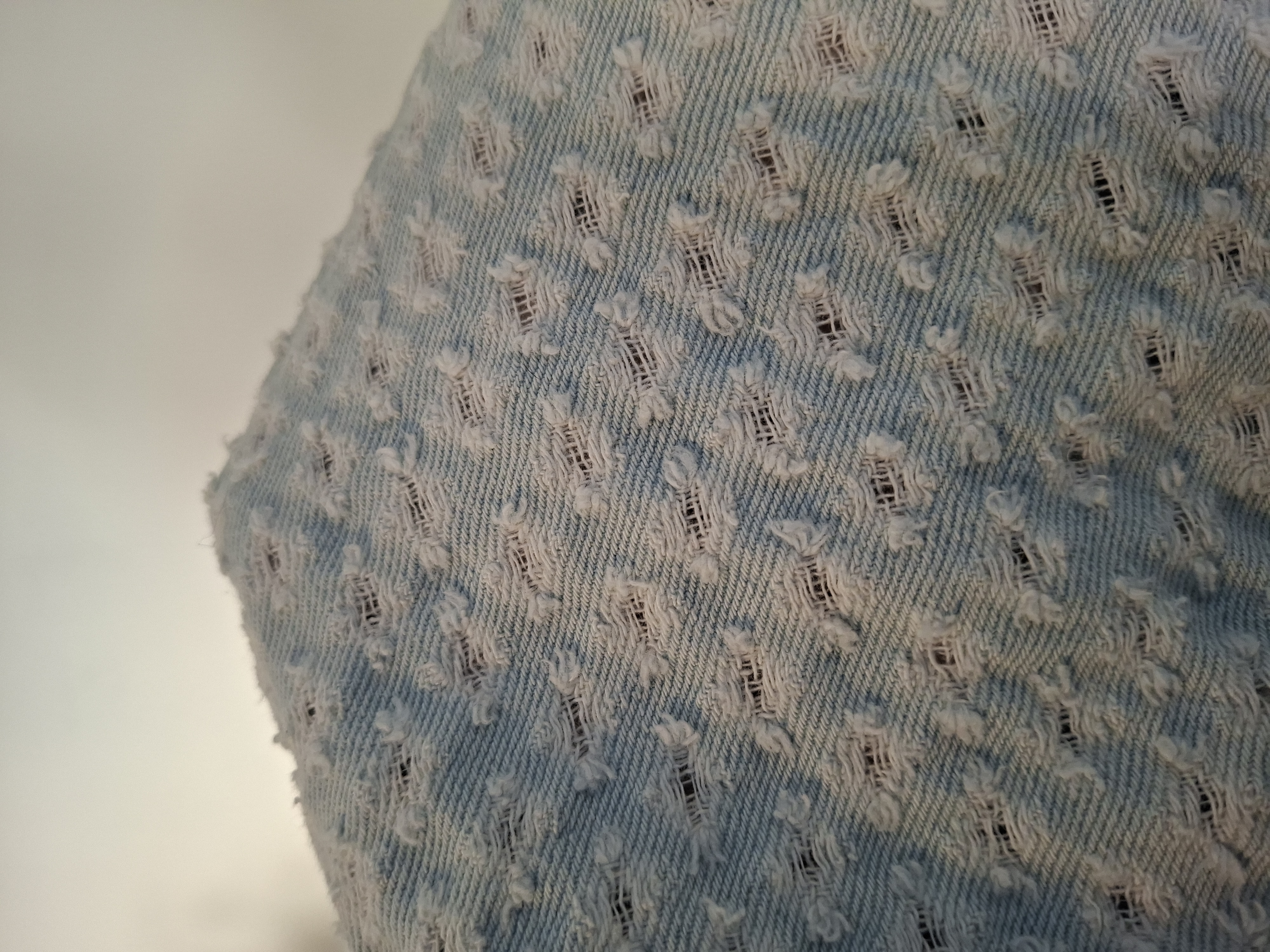 Redial Jeans Opengewerkt Lichtblauw Maat 34 (XS)