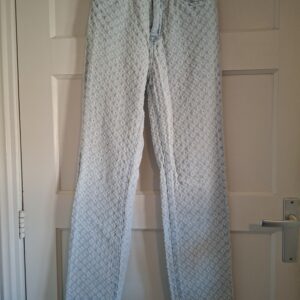 Redial Jeans Opengewerkt Lichtblauw Maat 34 (XS)