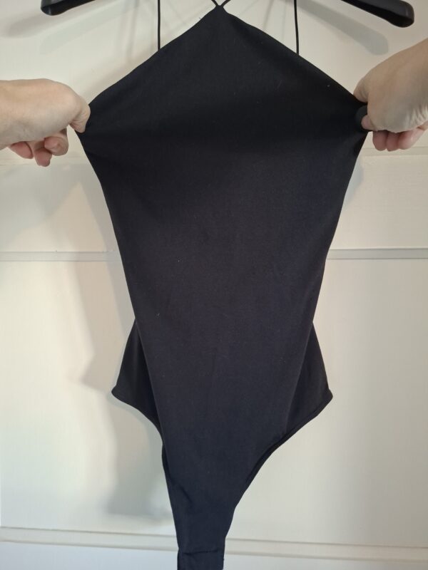 H&M Body Halternek Zwart Maat XS