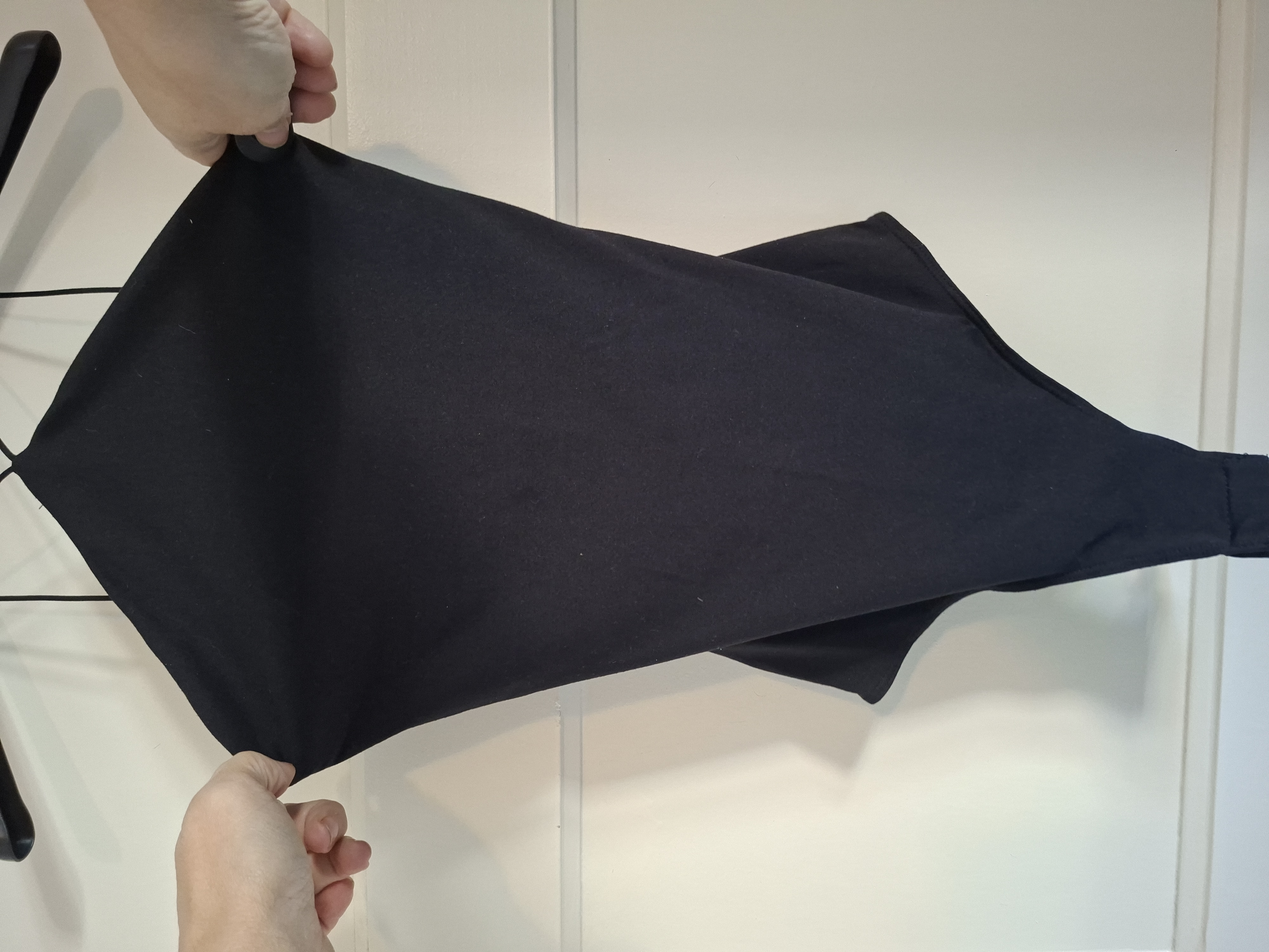 H&M Body Halternek Zwart Maat XS