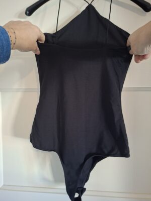 H&M Body Halternek Zwart Maat XS
