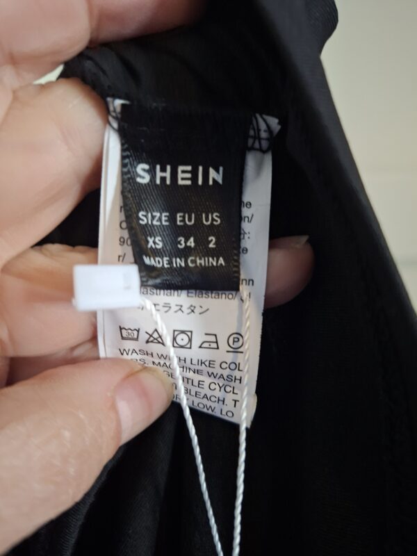 Shein Kledingpakket 3 Tops Zwart Maat XS