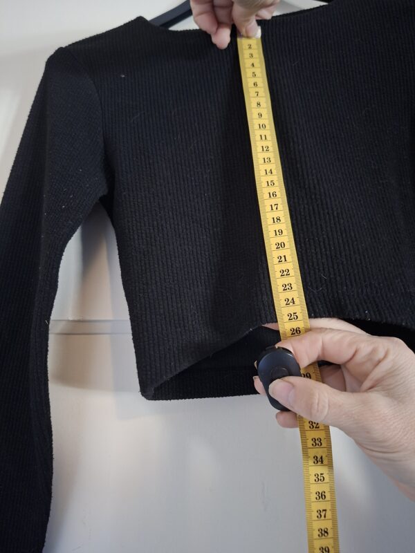 ZARA Kledingpakket 2 Crop Tops Zwart Maat S